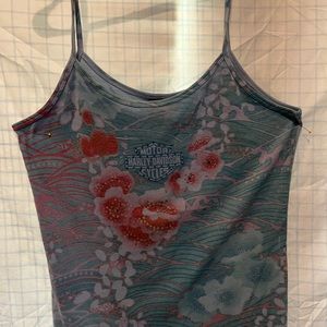 Harley Davidson spaghetti strap top